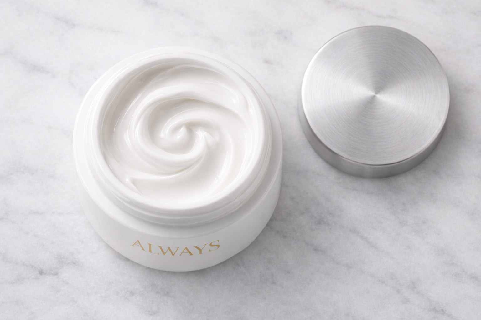 Always Numb jar top-down view